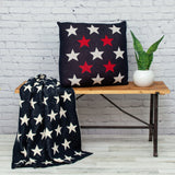 Americana Stars Throw Pillow