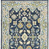 4'X6' Navy And Blue Bohemian Area Rug