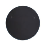 12" X 12" Minimalist Round Mirror With Beveled Edge