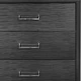 Grey Chest With 6 Drawers