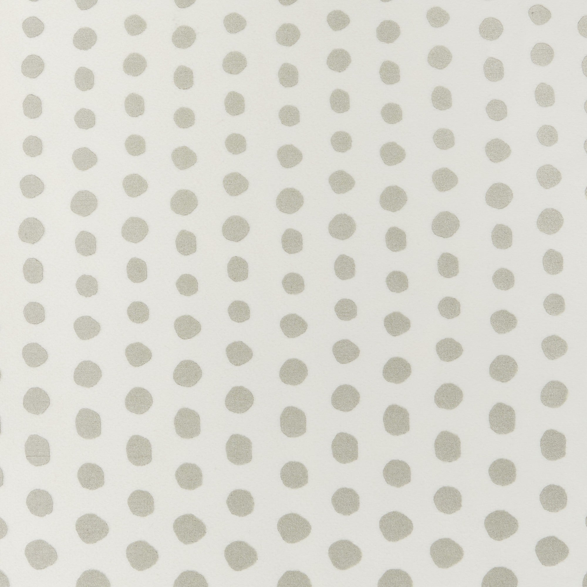 White And Silver Polka Dot Throw Pillow