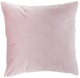 Light Pink Throw Pillow With Sequin Stripe