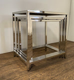 Set Of 3 Modern Rustic Nesting Tables