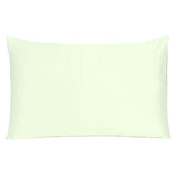 Ivory Dreamy Set Of 2 Silky Satin Standard Pillowcases