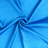 Blue Dreamy Set Of 2 Silky Satin Queen Pillowcases