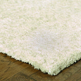 10’ X 13’ Modern Shag Ivory Indoor Area Rug