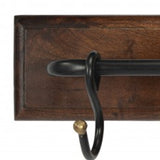 Glendo Iron & Wood Wall Rack