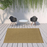 2' X 4' Tan Indoor Outdoor Area Rug