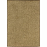 2' X 4' Tan Indoor Outdoor Area Rug