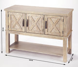 Rustic Natural Urban Gray Buffet Cabinet