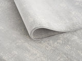 4’ X 6’ Modern Gray Distressed Area Rug