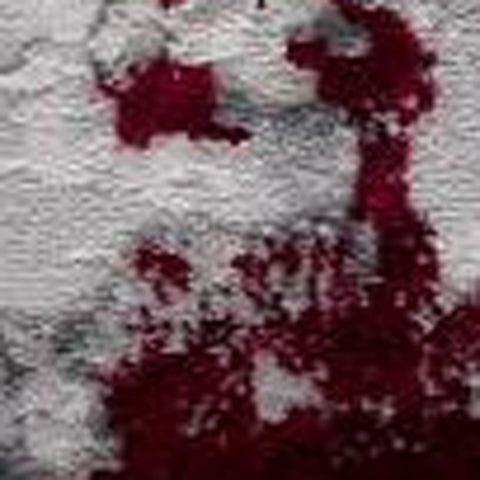6' X 9' Red Abstract Dhurrie Area Rug