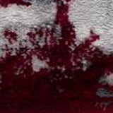 6' X 9' Red Abstract Dhurrie Area Rug