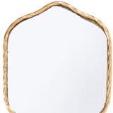 43" Gold Quad Geo Modern Wall Hanging Mirror