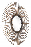 Gold Tribal Round Mirror