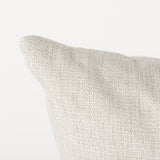 Neutral Sand Basket Weave Accent Throw Pillow