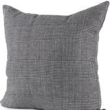 White And Black Pattern Throw Pillow Cover