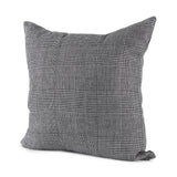 White And Black Pattern Throw Pillow Cover