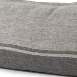 Light And Dark Gray Lumbar Throw Pillow Cover