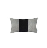 Set Of 2 White And Black Lumbar Pillow Covers