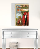 Vintage 1934 Blackstone Magic Unframed Print Wall Art