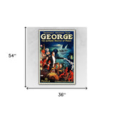 George The Supreme Master Vintage Magic Unframed Print Wall Art