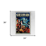 George The Supreme Master Vintage Magic Unframed Print Wall Art