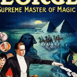 George The Supreme Master Vintage Magic Unframed Print Wall Art