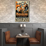 Houdini Spirits Vintage Magic Unframed Print Wall Art