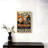 Houdini Spirits Vintage Magic Unframed Print Wall Art