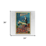 Kellar Levitation Vintage Magic Unframed Print Wall Art