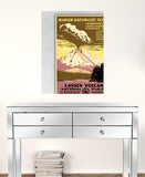 24" X 32" Lassen Volcanic National Park Vintage Travel Poster Wall Art