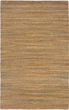 5’ x 8’ Brown Braided Jute Area Rug