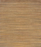 5’ x 8’ Brown Braided Jute Area Rug
