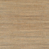 5' X 8' Brown Dhurrie Hand Woven Area Rug