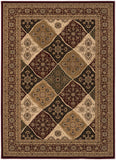 5’ x 8’ Red Decorative Diamonds Area Rug