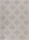 8’ x 9’ Tan and Beige Southwestern Area Rug