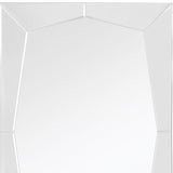 36" Clear Glass Framed Accent Mirror