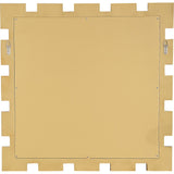 32" Gold Square Framed Accent Mirror