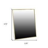 Jumbo Gold Metal Vanity Mirror