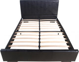 Black Platform Queen Bed