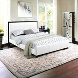 Black Platform Queen Bed