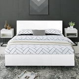 Black Platform Queen Bed