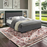 Black Platform Queen Bed