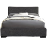 Black Platform Queen Bed