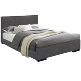 Black Platform Queen Bed