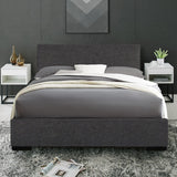 Black Platform Queen Bed