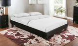 White Platform King Bed