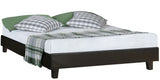 White Platform King Bed