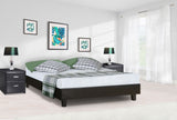 White Platform King Bed